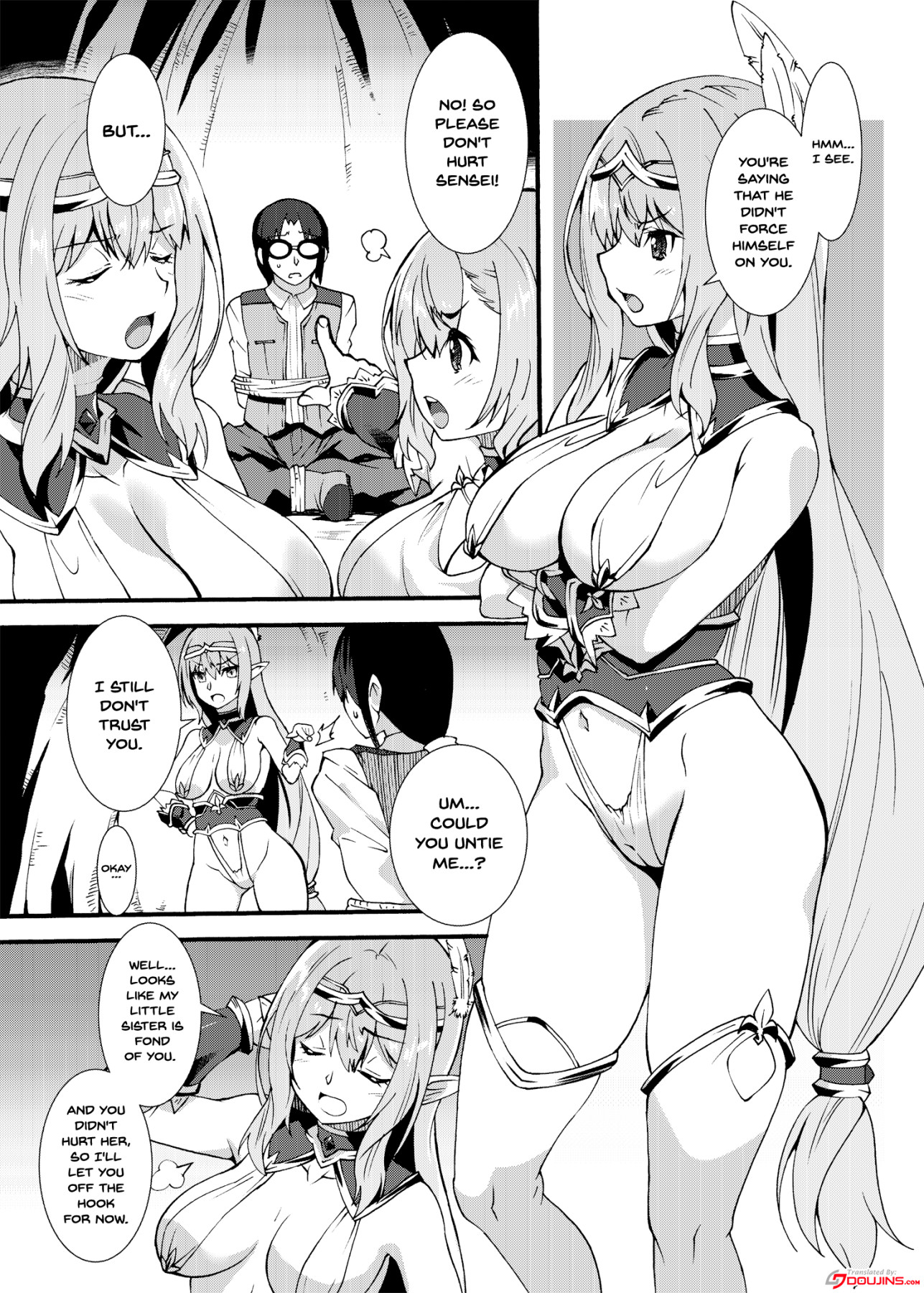 Hentai Manga Comic-Lewd Elf Tanbouki 2-Read-3